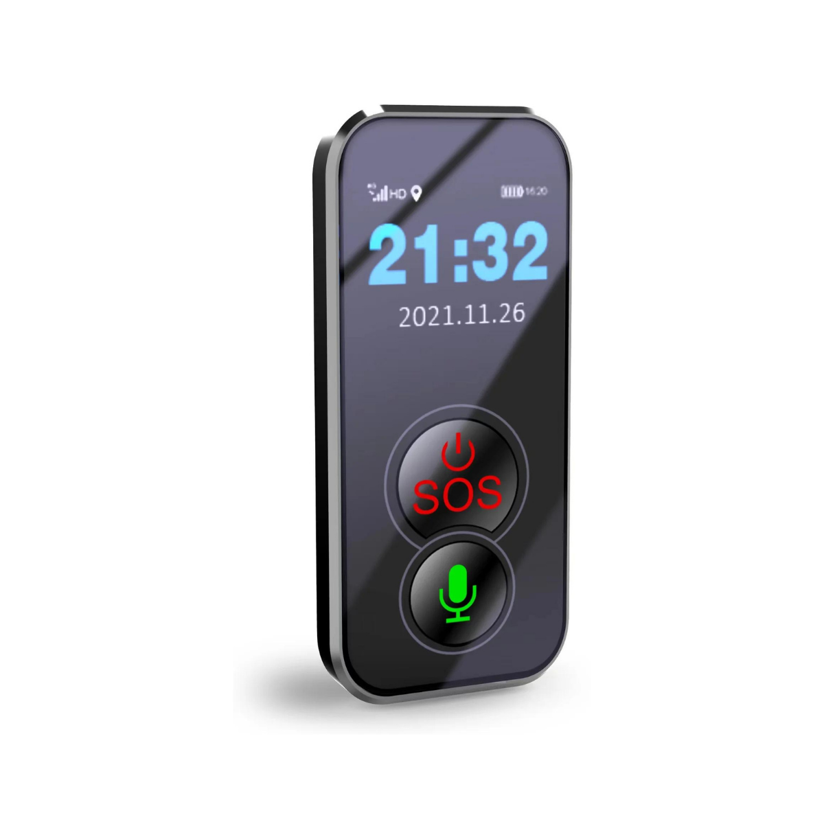 Boton De Panico Inalambrico de larga distancia Alarma Personal de Emergencia Sos Gps Gsm y Voz