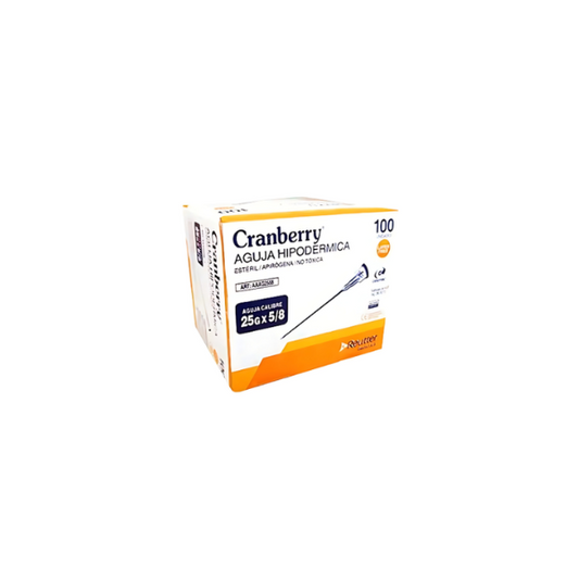Aguja Hipodérmica 25g 5/8