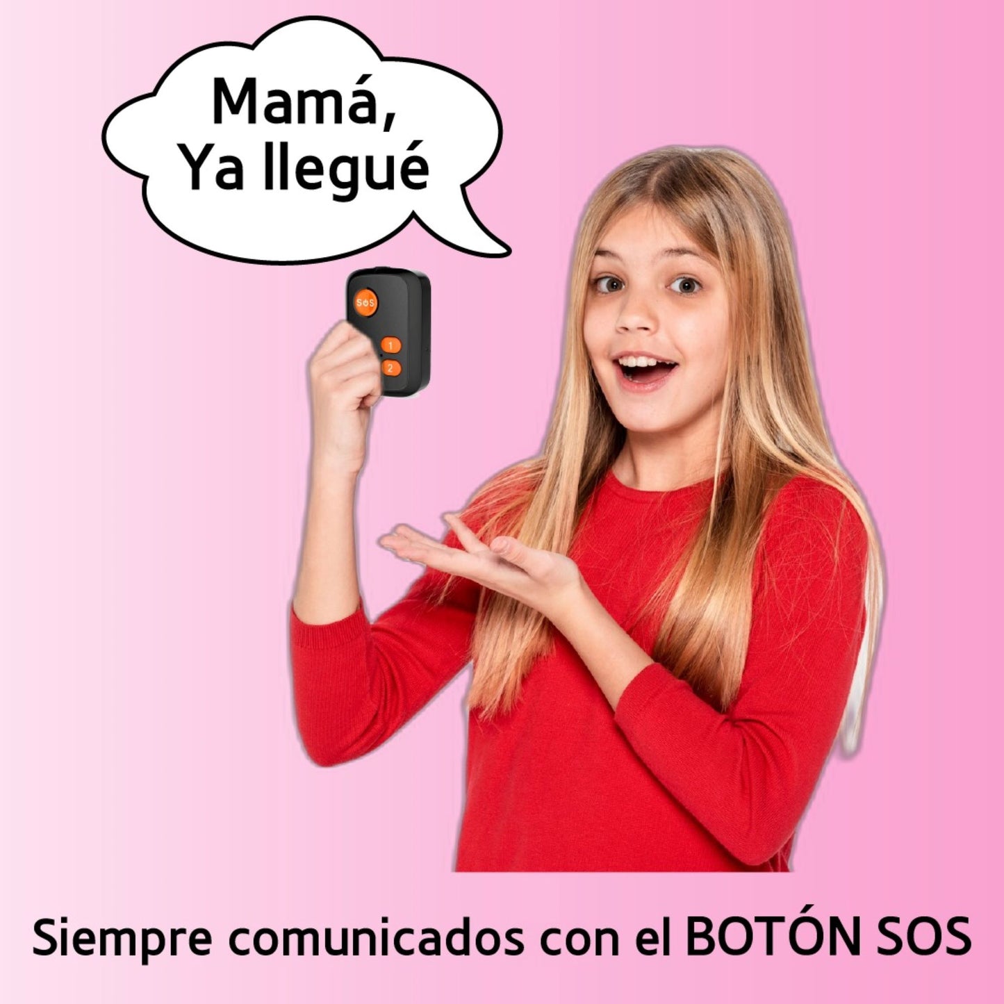Boton De Panico de larga distancia Emergencia Sos Gps Gsm
