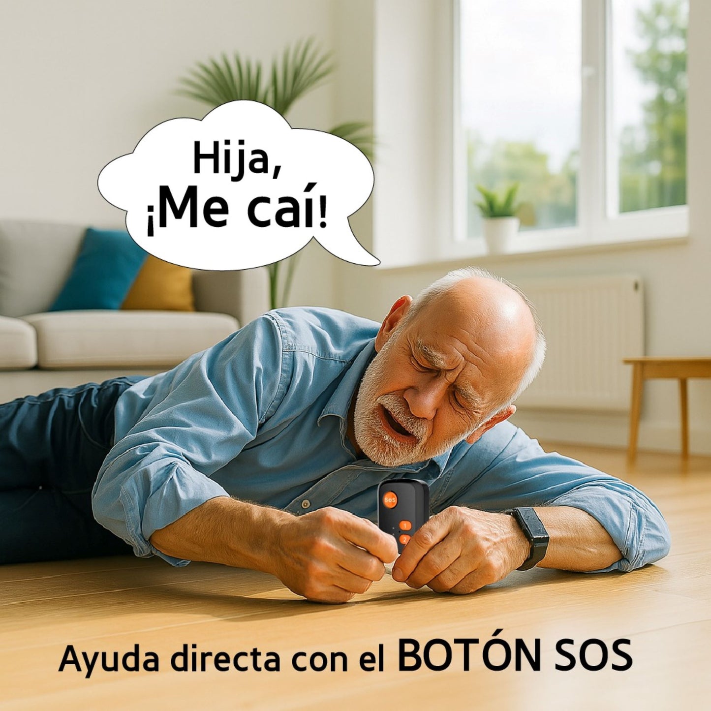 Boton De Panico de larga distancia Emergencia Sos Gps Gsm
