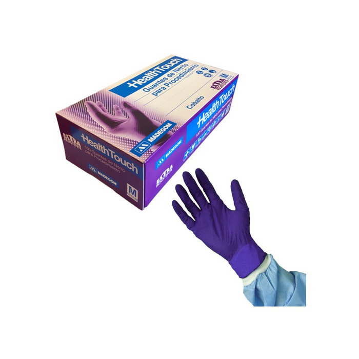 Guantes Nitrilo Cobalto Health Touch