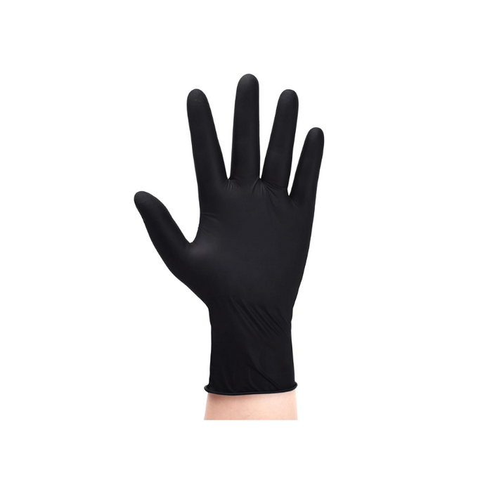 Guantes de nitrilo negro